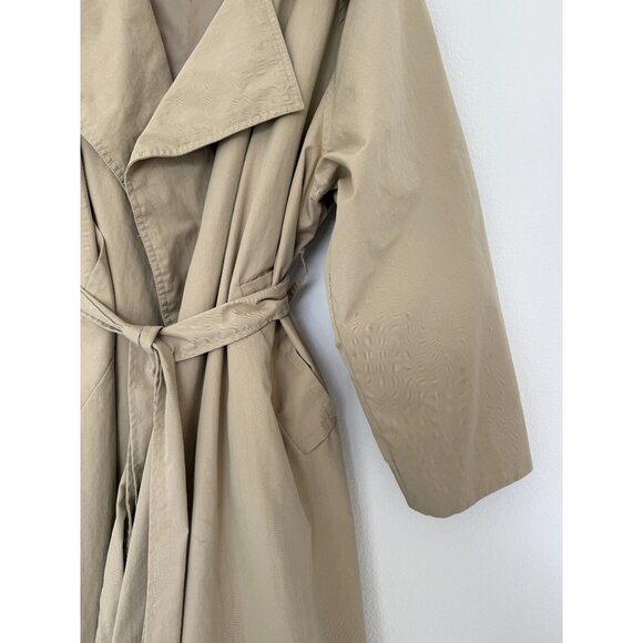 MANGO Oversized Trench Coat - Picture 7 of 11